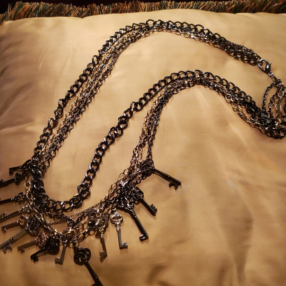 Key Statement necklace.